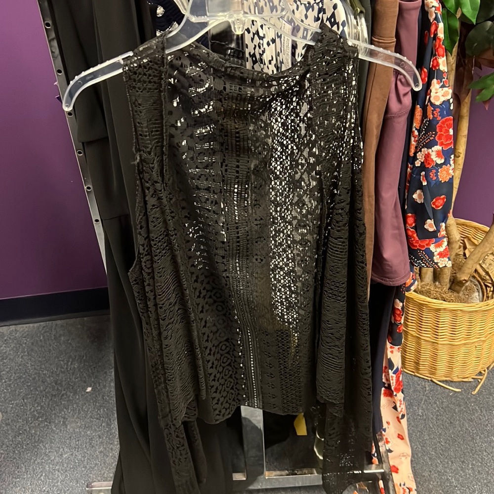 💜Love of Fashion Black Cardigan One Size